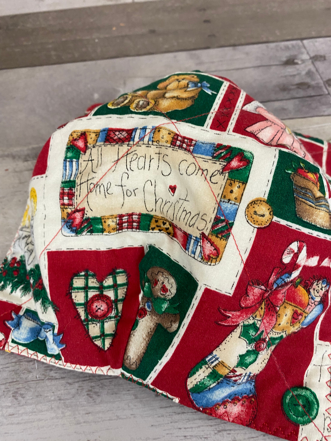 Old Fashioned Christmas Bowl Cozy