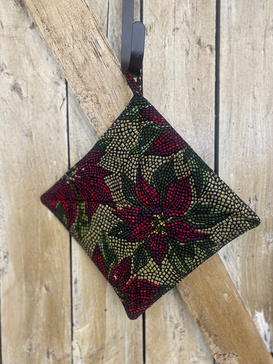 Poinsettia Hot Pad