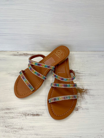 The Lulu Sandal - Rainbow