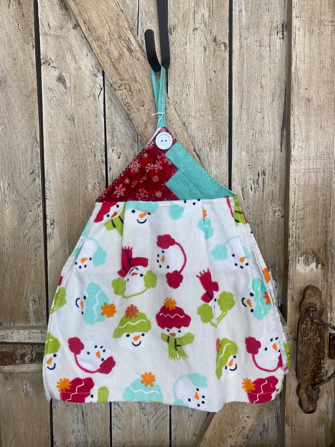 Winter Snowmen Kitchen Towel