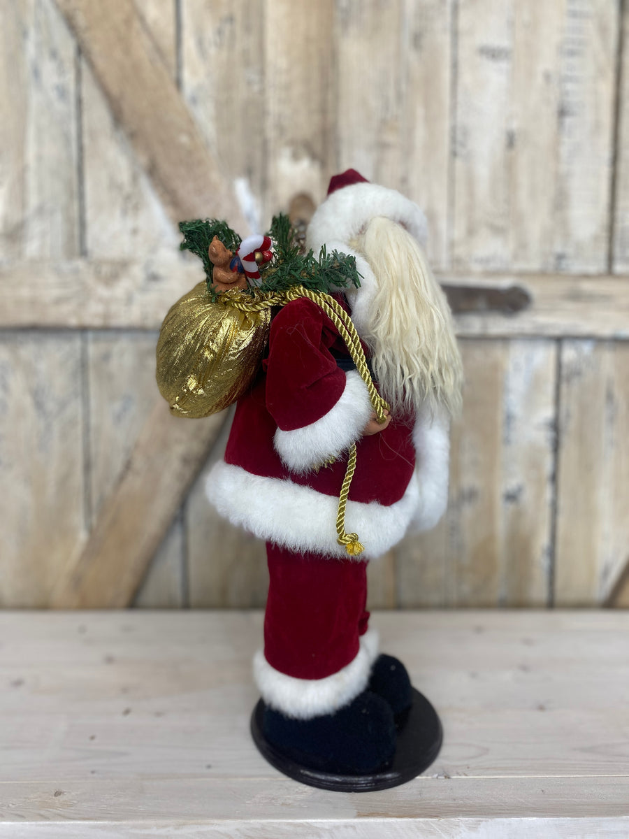 Santa With Sack of Gifts