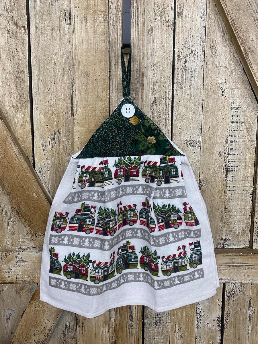 Christmas Campers Kitchen Towel