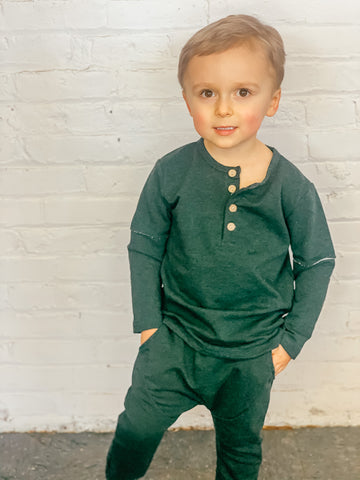 Lounge Pants - Forest Green