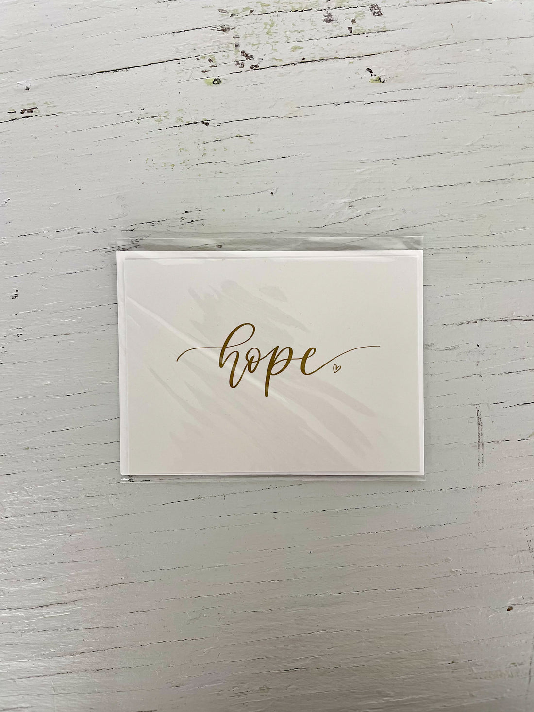 Hope Calligraphy Card