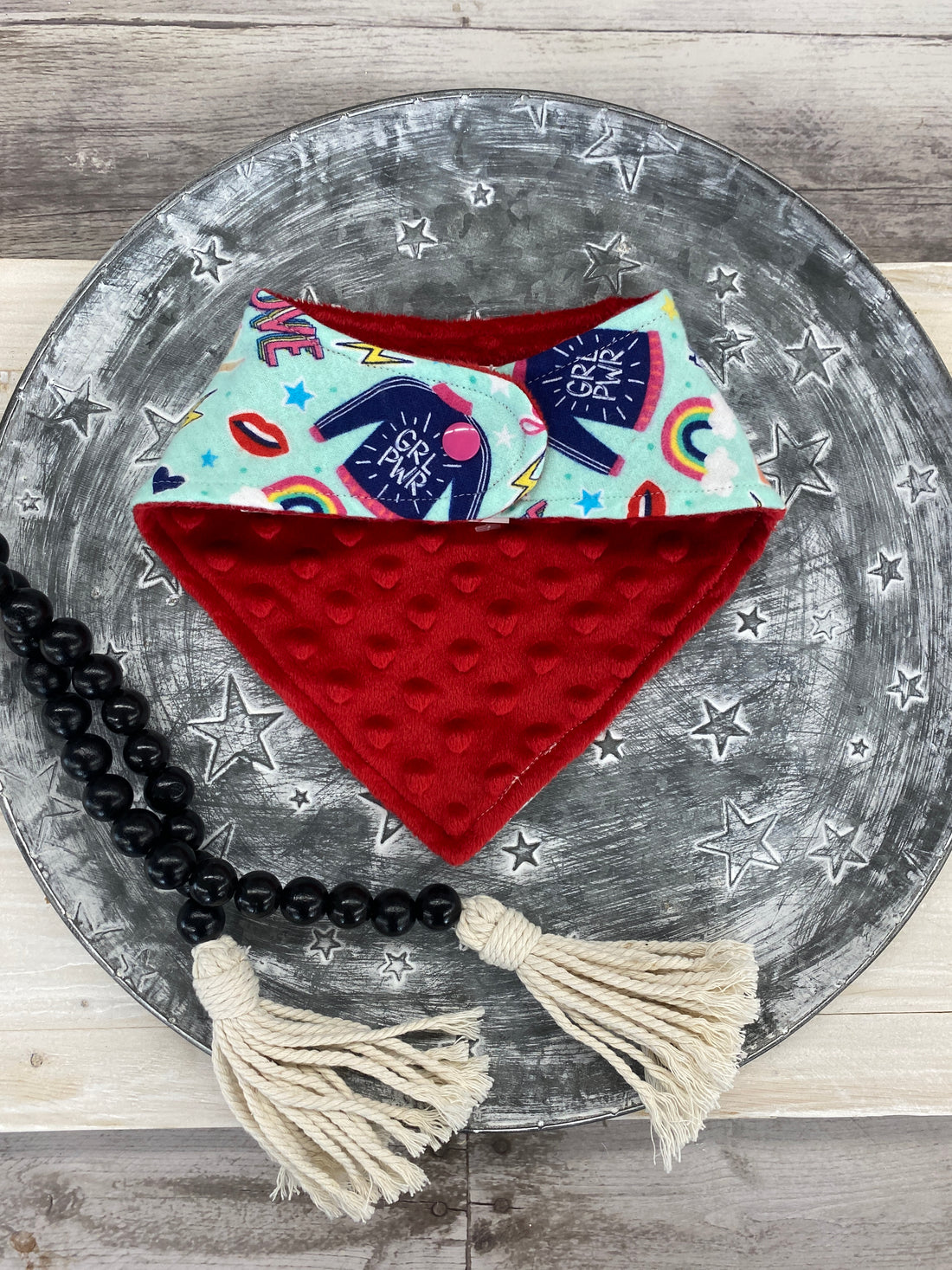 Girl Power Baby Bib Bandana