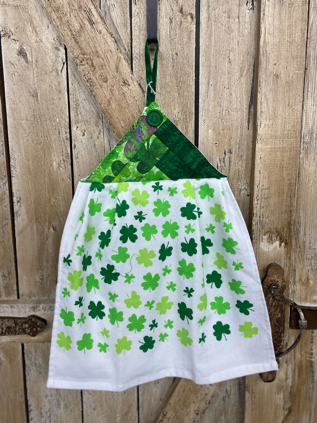 Four-Leaf Clover Kitchen Towel