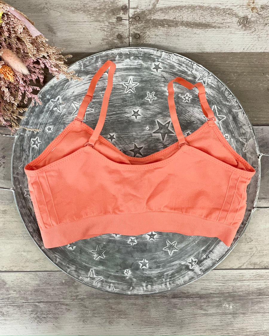 Coobie Scoopneck Cami Bra - Tiger Lily