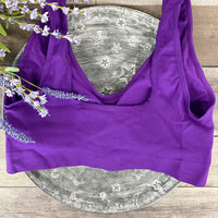Coobie Seamless Comfort Bra - Purple