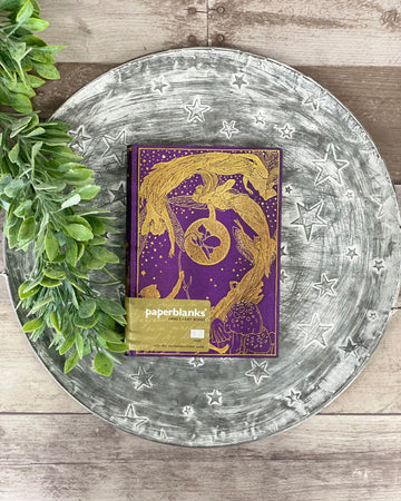 Hardcover Lined Notebook - Violet Fairy