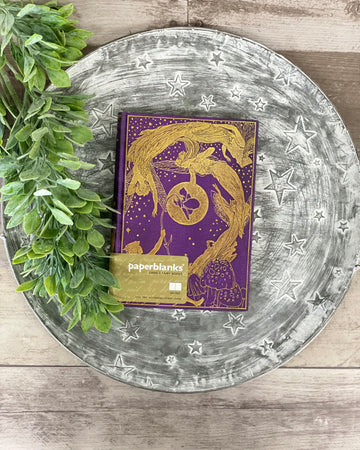 Hardcover Unlined Notebook - Violet Fairy (5"x 7")