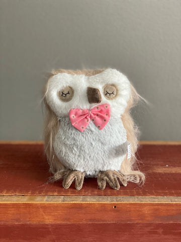 Owl with Pink Bow
