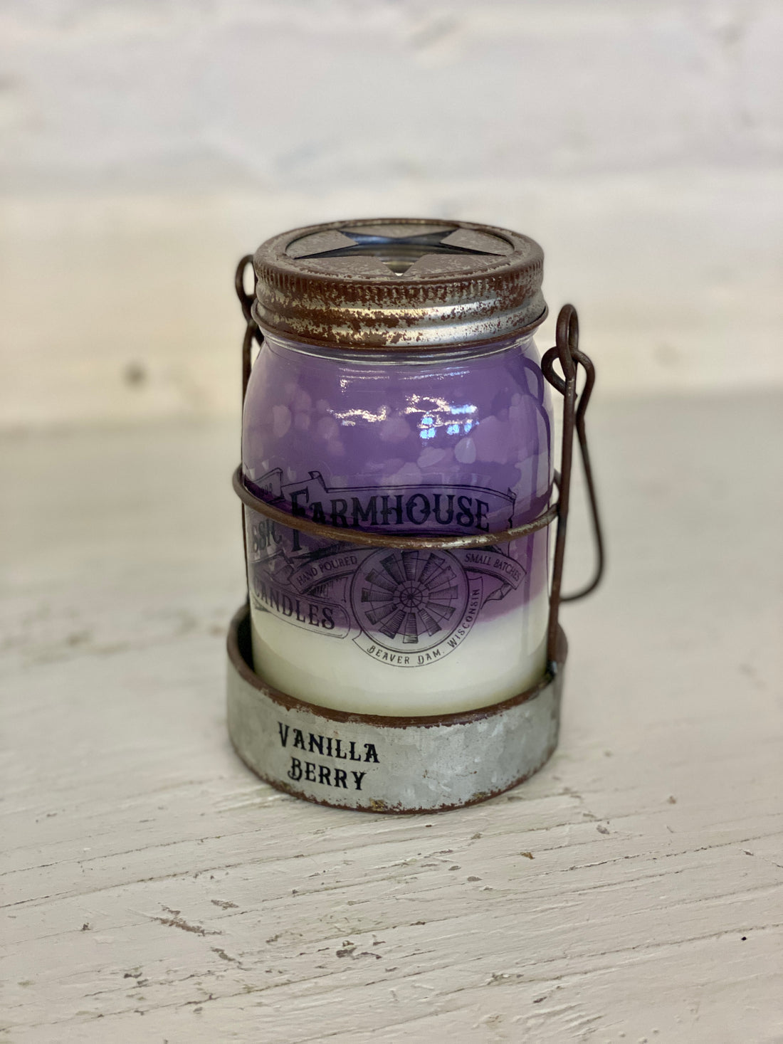 Classic Farmhouse Star Candle - Vanilla Berry