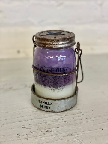 Classic Farmhouse Star Candle - Vanilla Berry