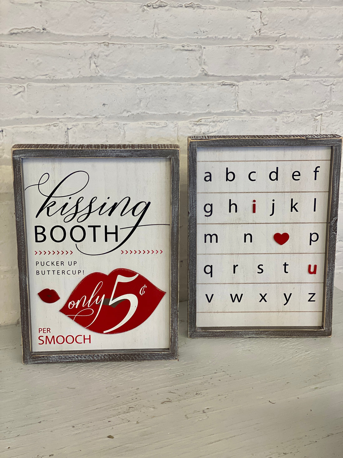 Reversible Valentine's Day Sign