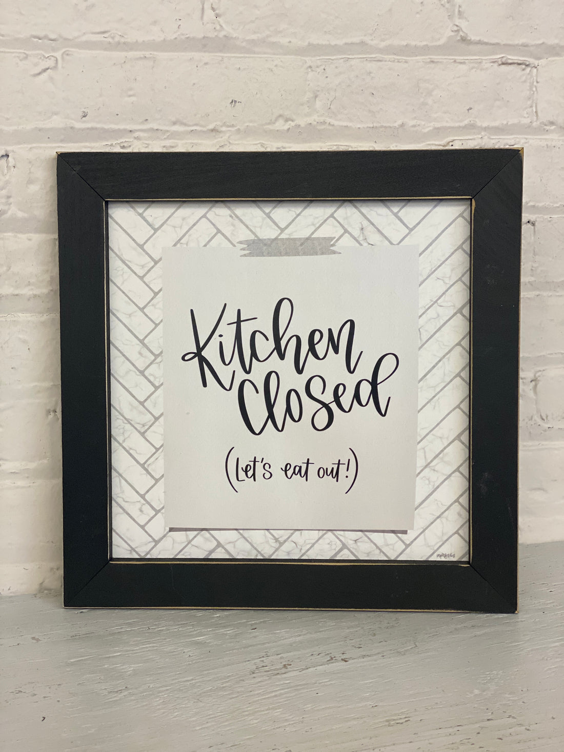 Kitchen is Closed Sign