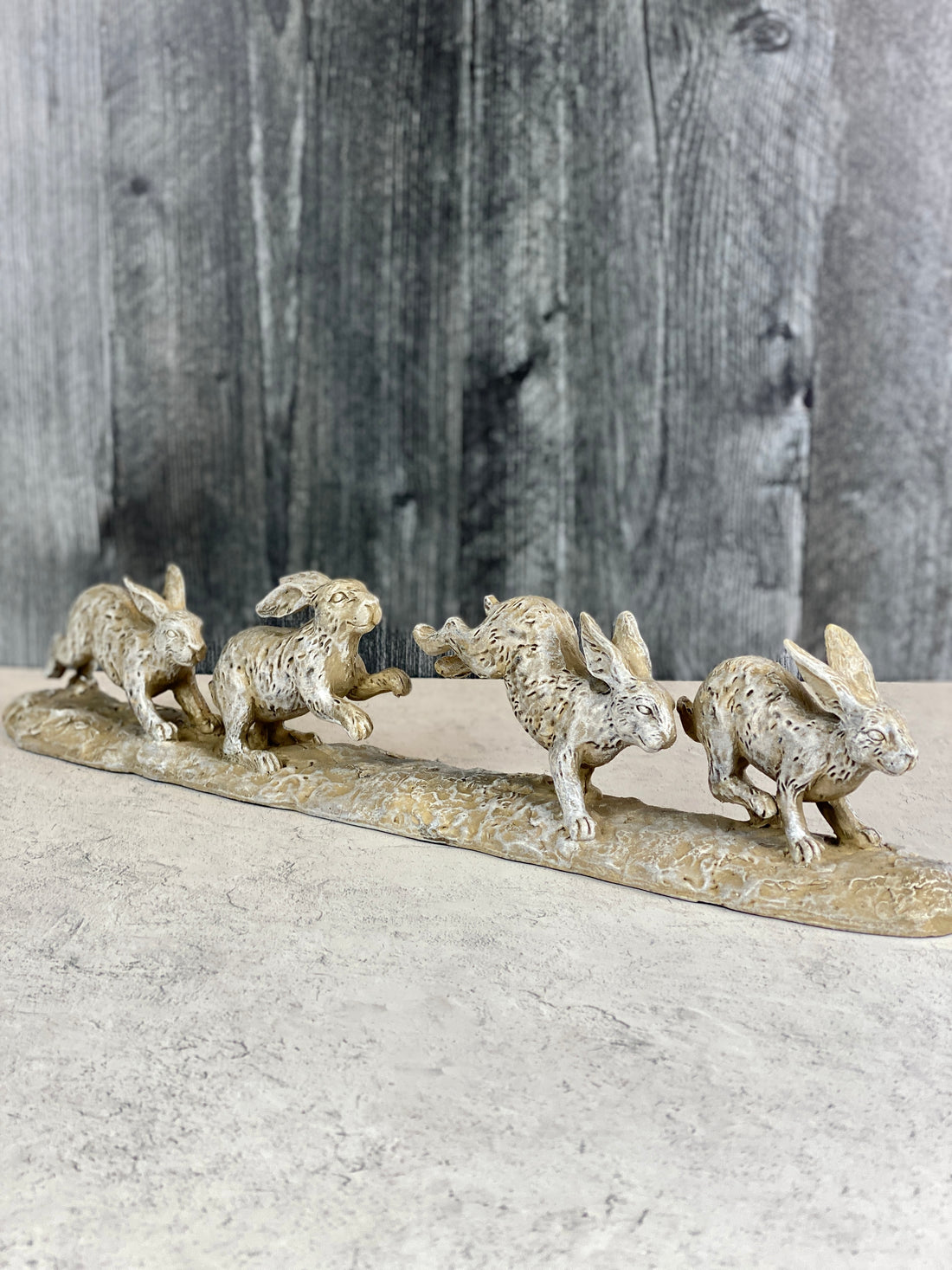Four Chasing Rabbits Display