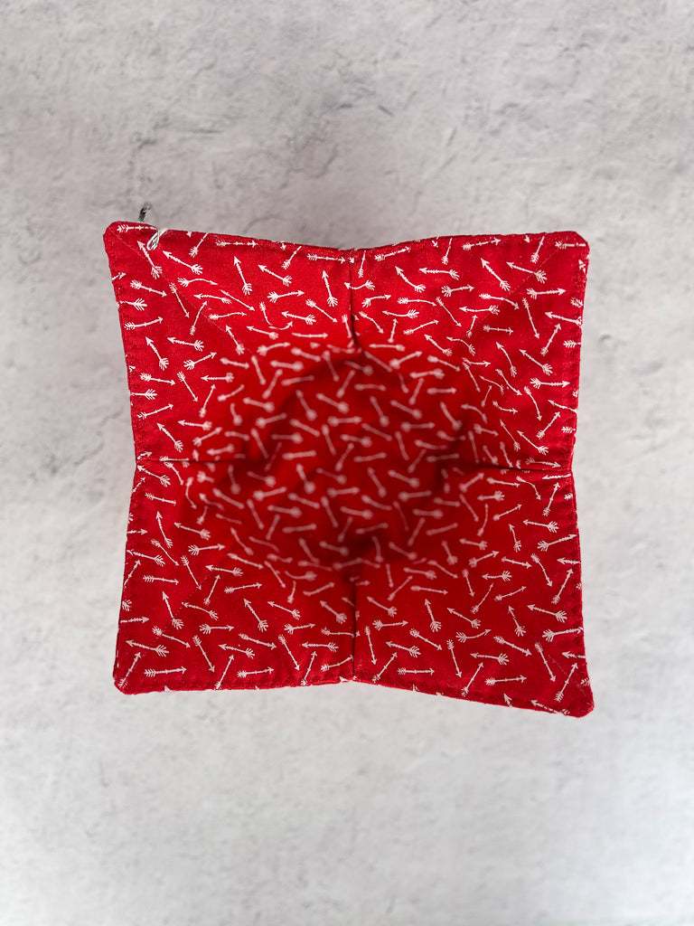 Red & White Arrows Bowl Cozy
