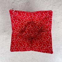 Red & White Arrows Bowl Cozy