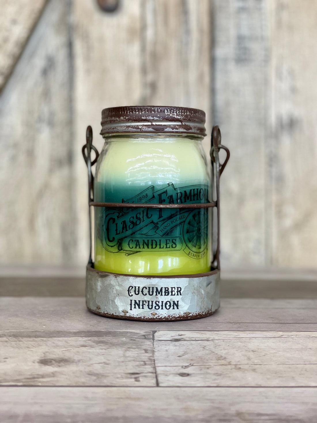 Classic Farmhouse Star Candle - Cucumber Infusion