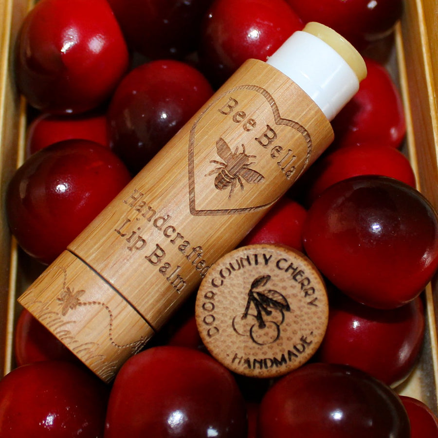 Bee Bella Natural Lip Balm - Door County Cherry