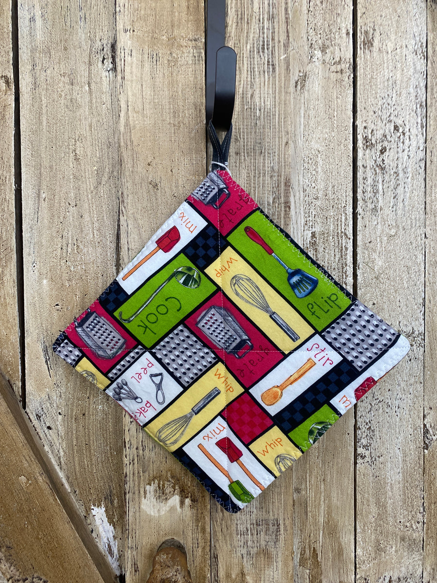 Kitchen Themed Hot Pad