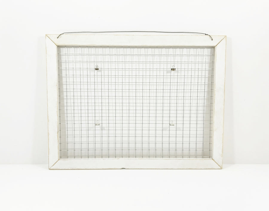 Jan Michaels' Wire Mesh Window