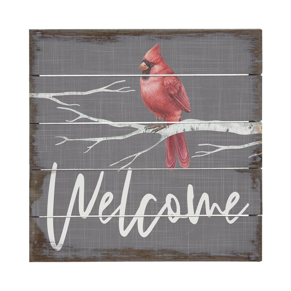 Welcome Cardinal Sign