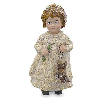 Child with Teddy Ornament