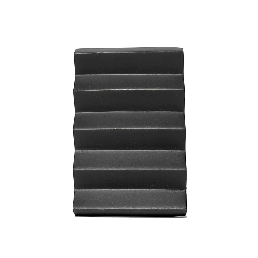 Finchberry Modern Cement Soap Dish - Black