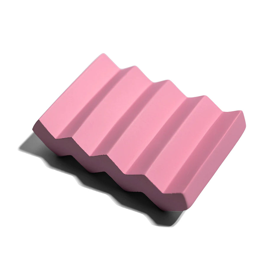 Finchberry Modern Cement Soap Dish - Pink