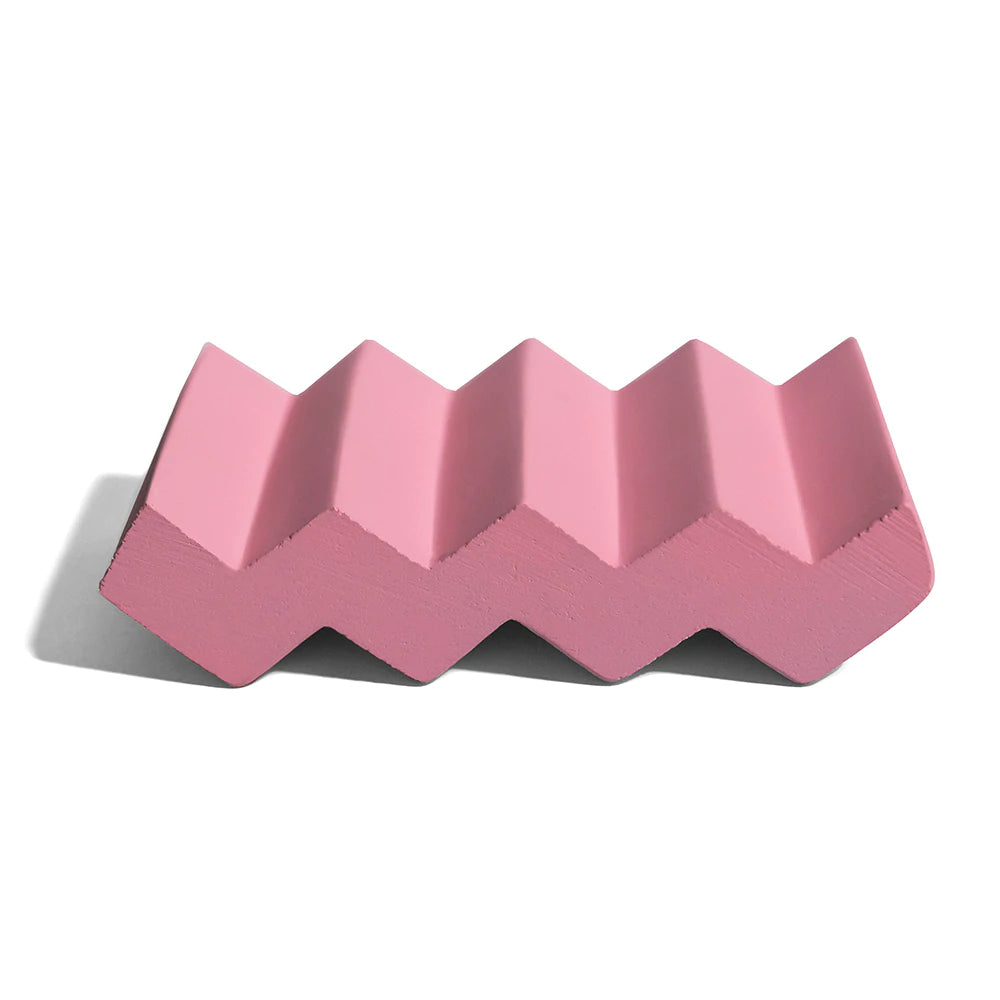 Finchberry Modern Cement Soap Dish - Pink