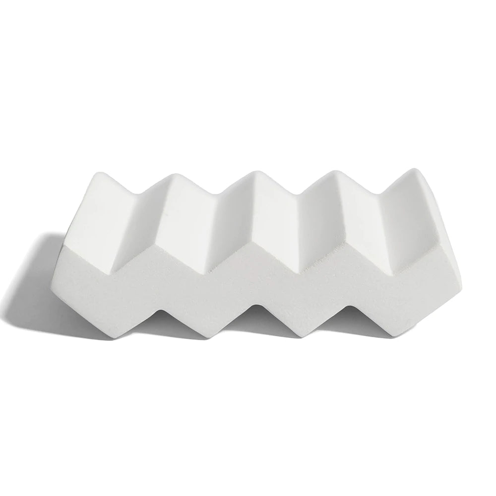 Finchberry Modern Cement Soap Dish - White