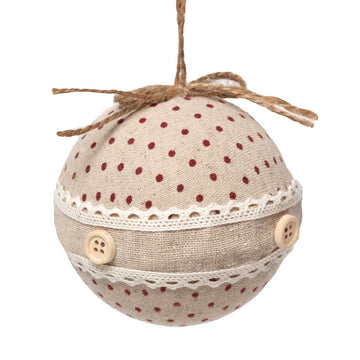 Cozy Ball Ornament - 6"
