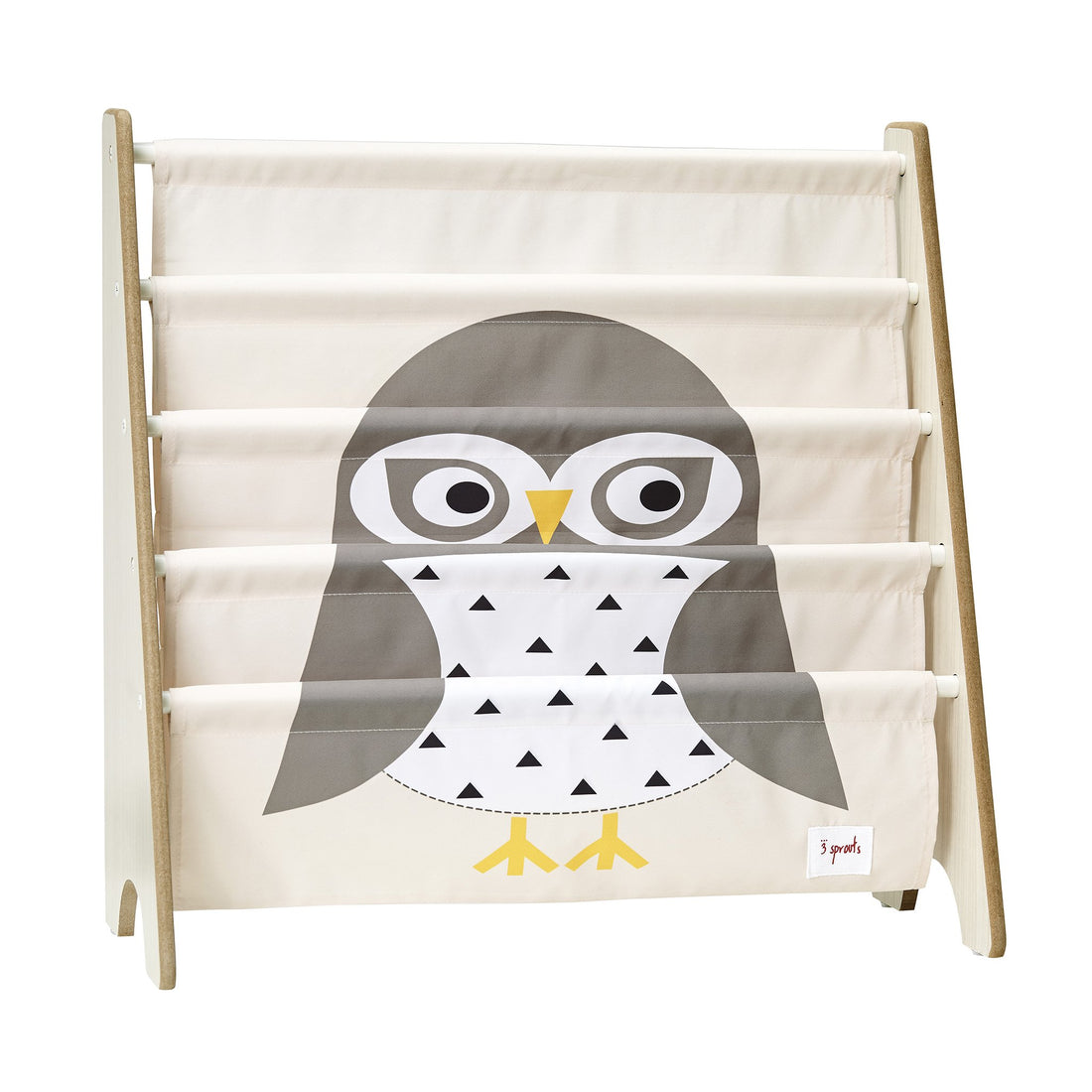 3 Sprouts Owl Book Rack