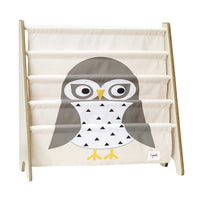 3 Sprouts Owl Book Rack