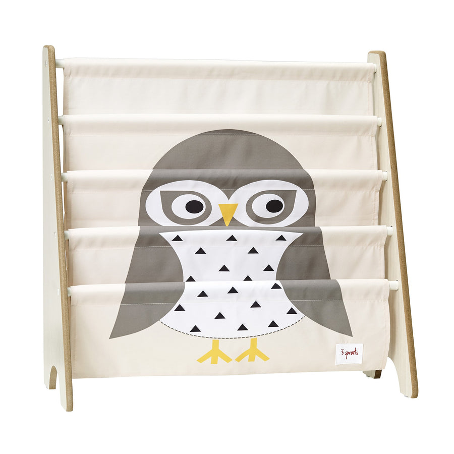 3 Sprouts Owl Book Rack