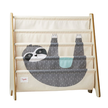 3 Sprouts Sloth Book Rack