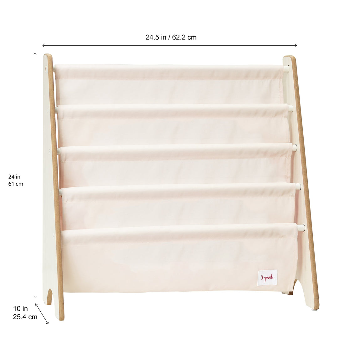 3 Sprouts Sloth Book Rack