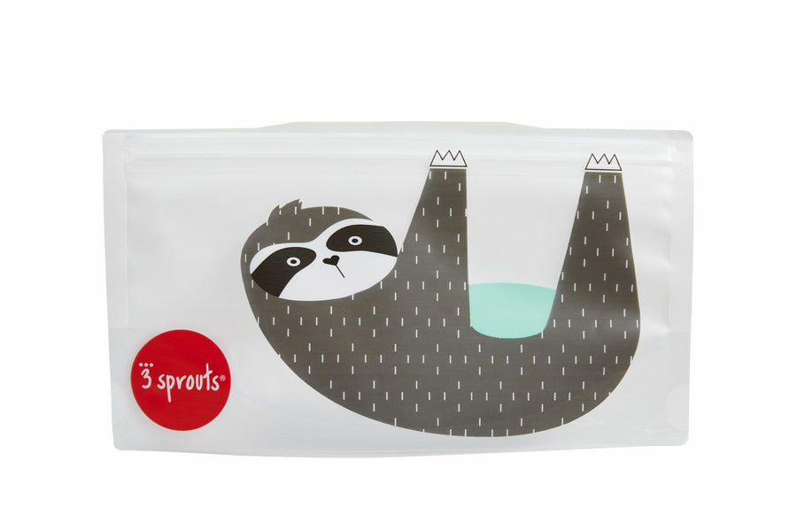 3 Sprouts Sloth Snack Bag