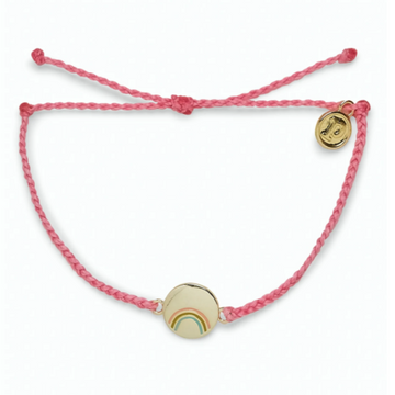 Pura Vida Bracelets - Be a Rainbow Gold Bracelet