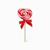 Wild Cherry Heart Lollipop
