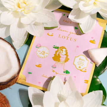 Dream Garden Lotus Rejuvenating Biocellulose Mask