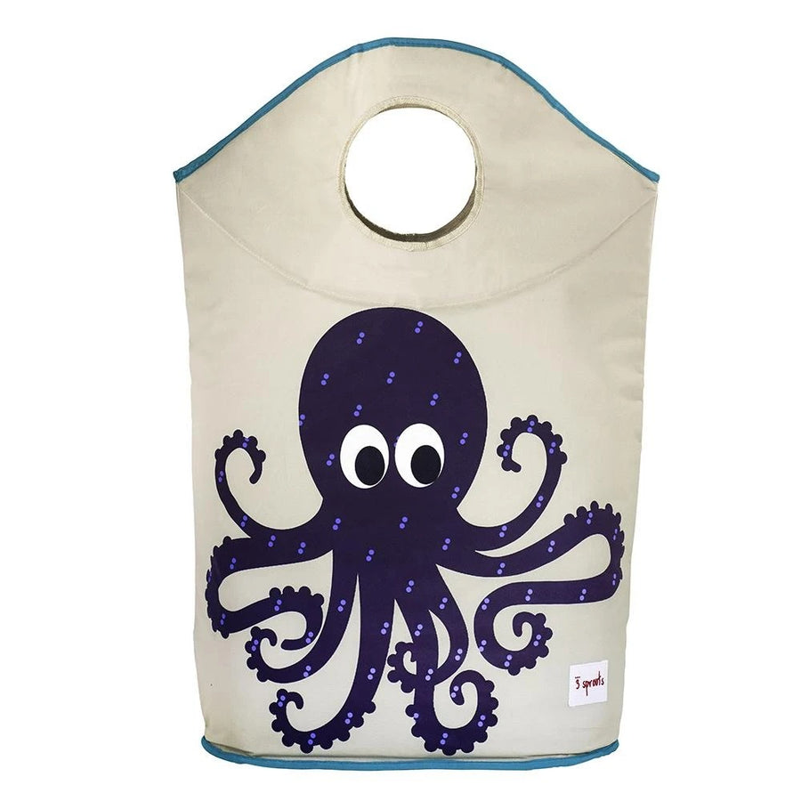 3 Sprouts Octopus Laundry Hamper