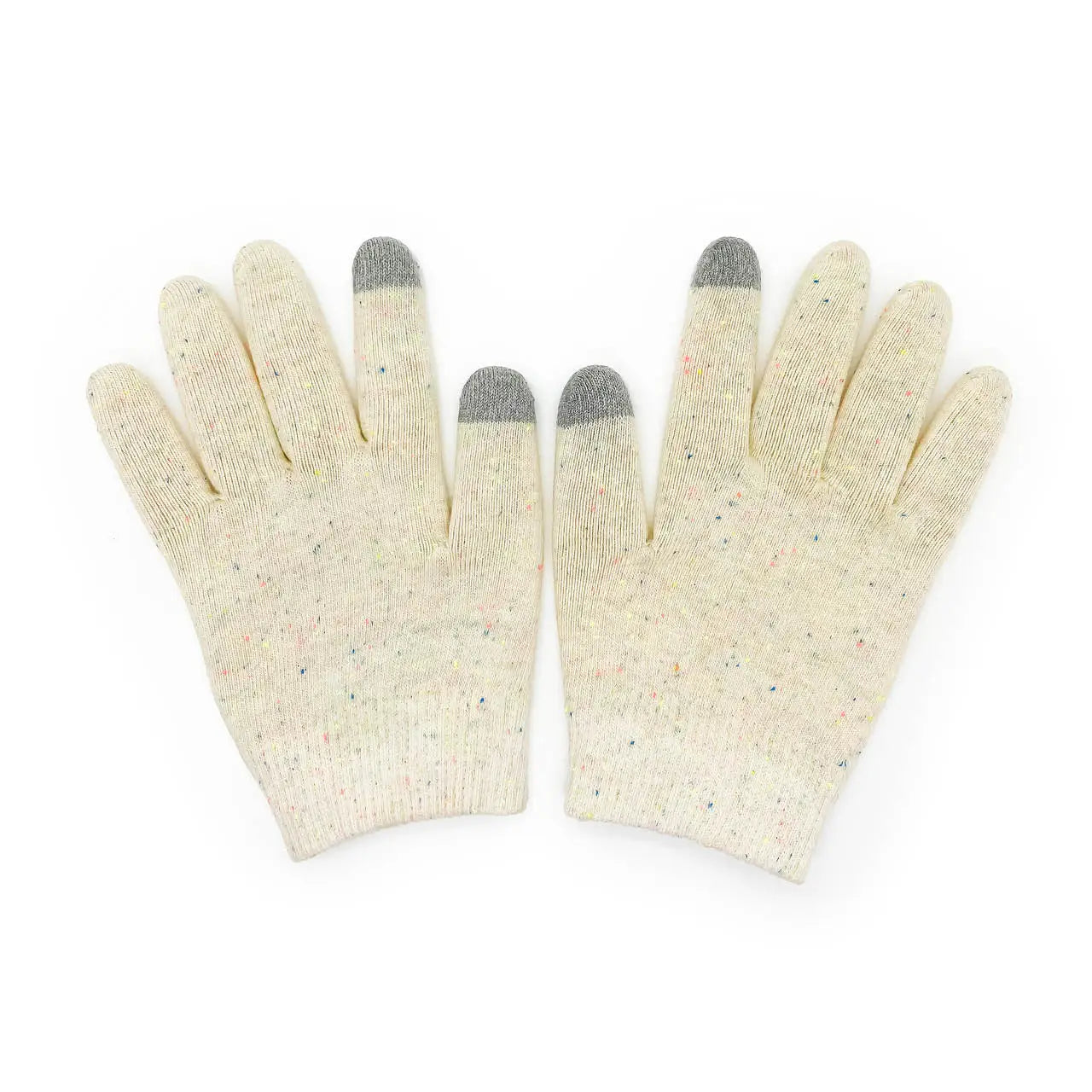 Kitsch Moisturizing Spa Gloves Flowers and Gray