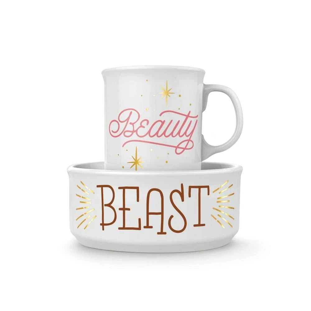 Howligans - Mug + Dog Bowl - Beauty/Beast