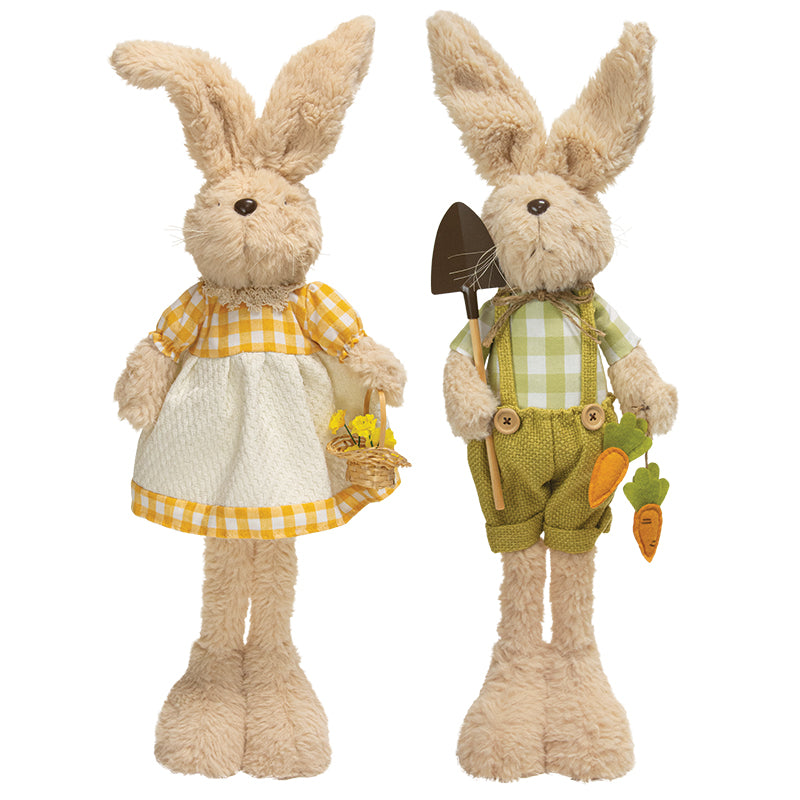 Mr. and Mrs. Garden Bunny