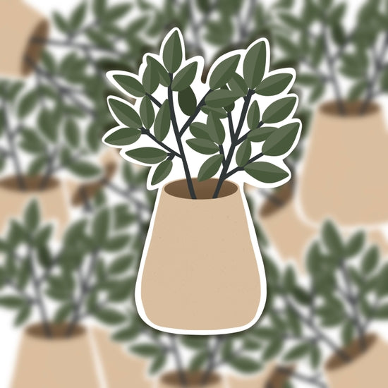 Potted Plant Sticker