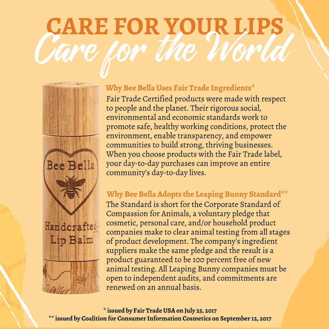 Bee Bella Natural Lip Balm - Candy Cane