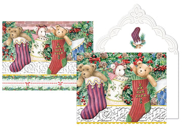 Carol Wilson - Stocking Bears Holiday Cards