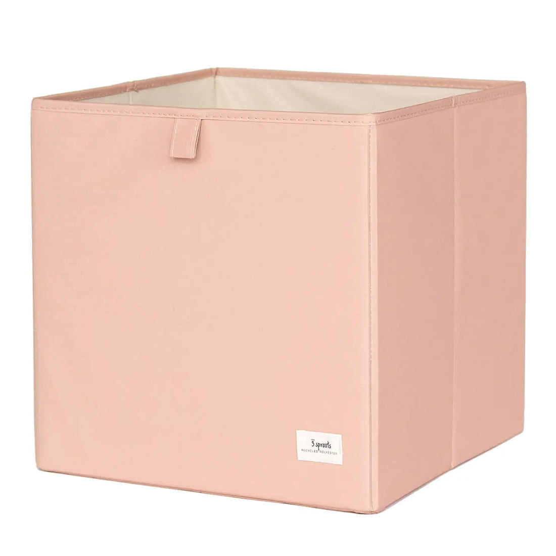 Recycled Fabric Storage Cube - Clay